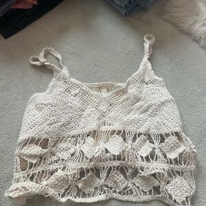 9 Cream & Brown Going Out Tops Bundle – Size S/M